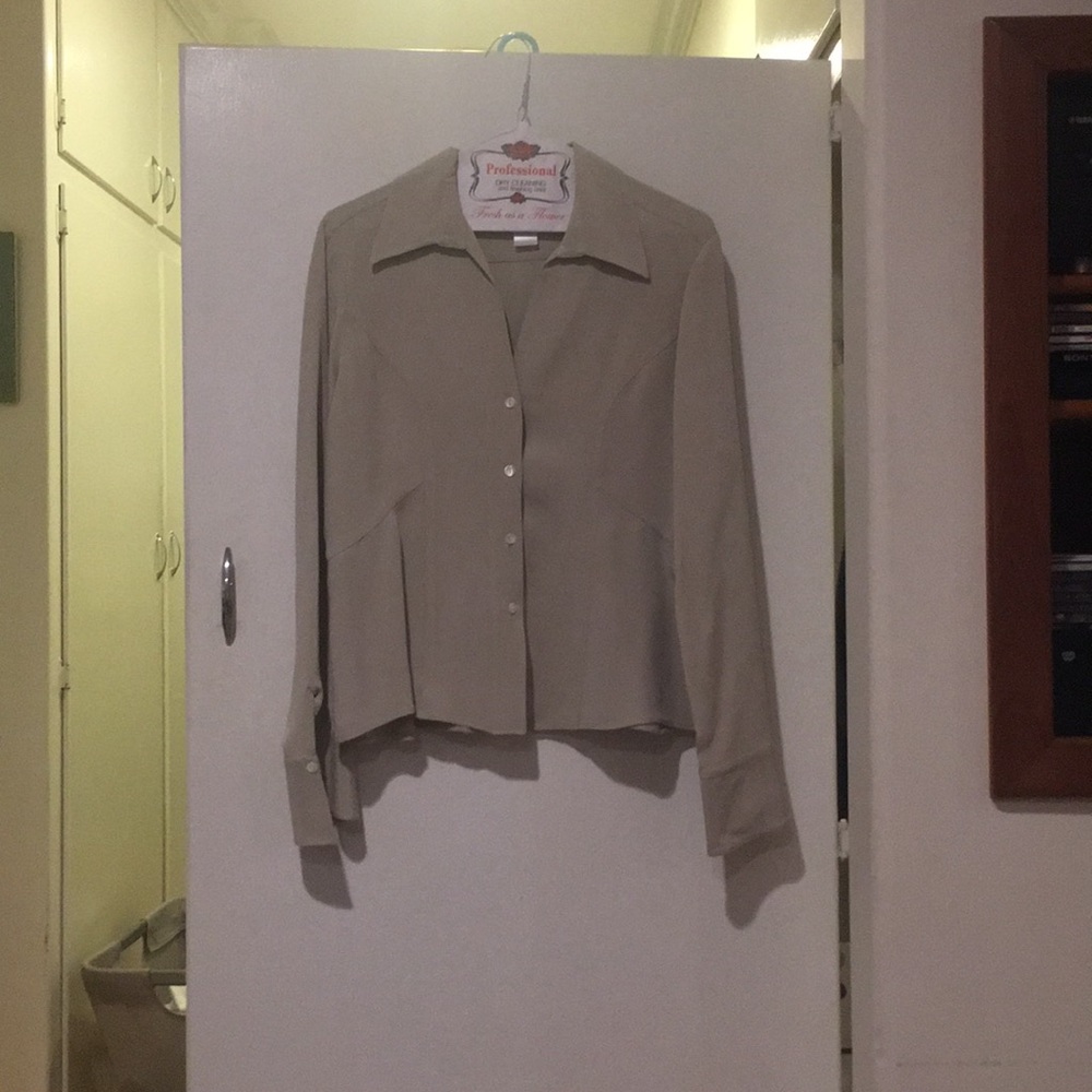 Troupe long sleeve dressy top